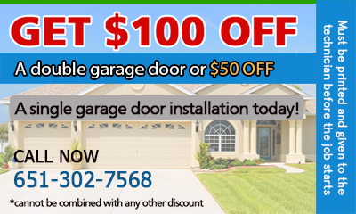 Garage Door Repair Lake Elmo coupon - download now!